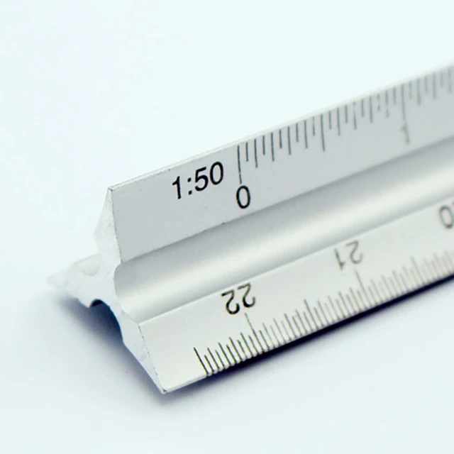 Architect Ruler Triangular  Architect Scale Triangular