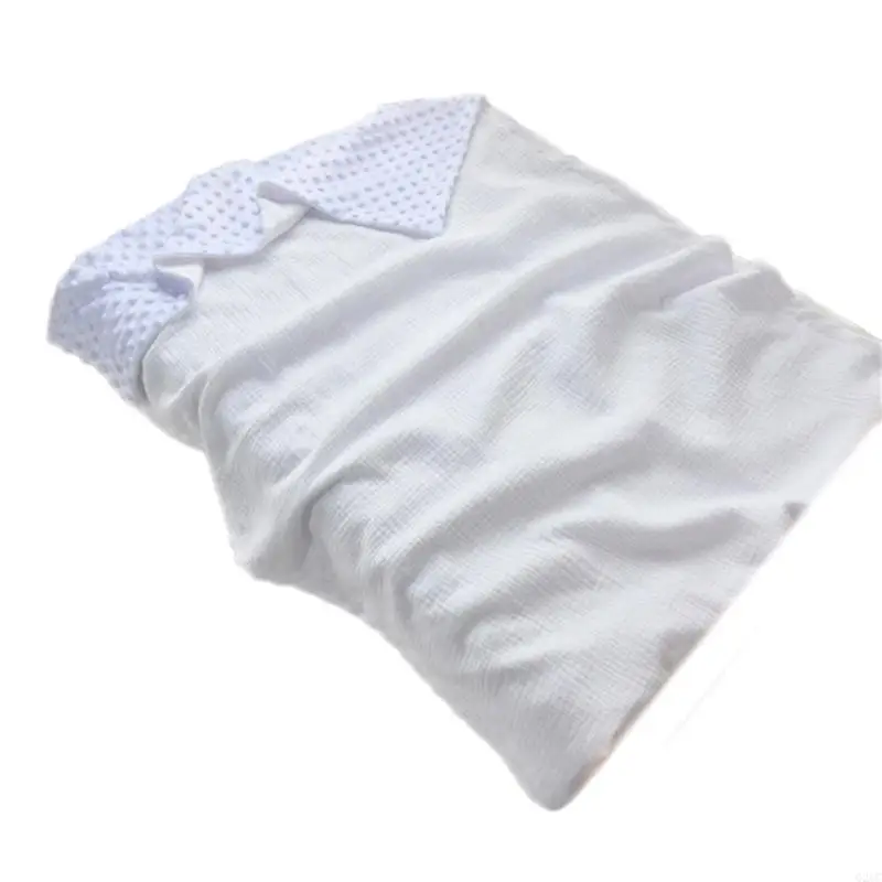 G2TC Bean Bean Dots Blanket Infants Bath Towel for Newborns Baby with Dotted Backing, Air Conditioning Receiving Blankets