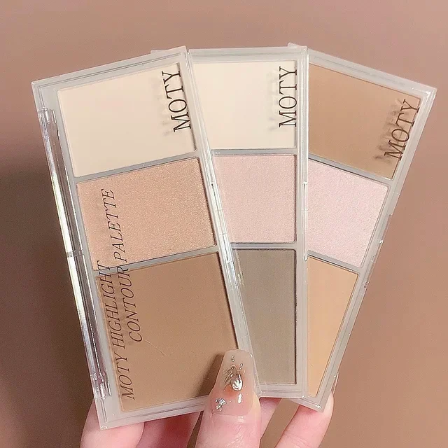 3-Color Bronzer Contouring Palette Image 21