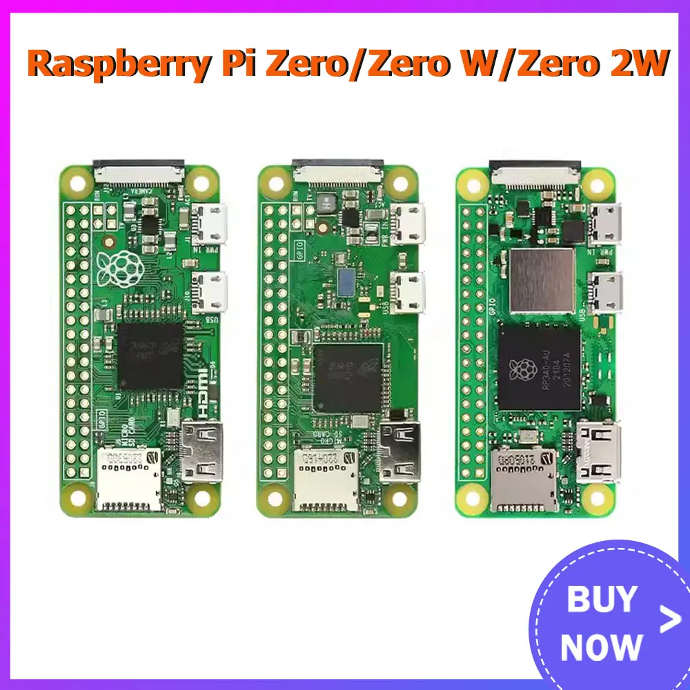 Raspberry Pi Zero / Zero W / Zero 2W Opzionale Con Cpu Single-Core Da 1Ghz 512Mb Di Ram