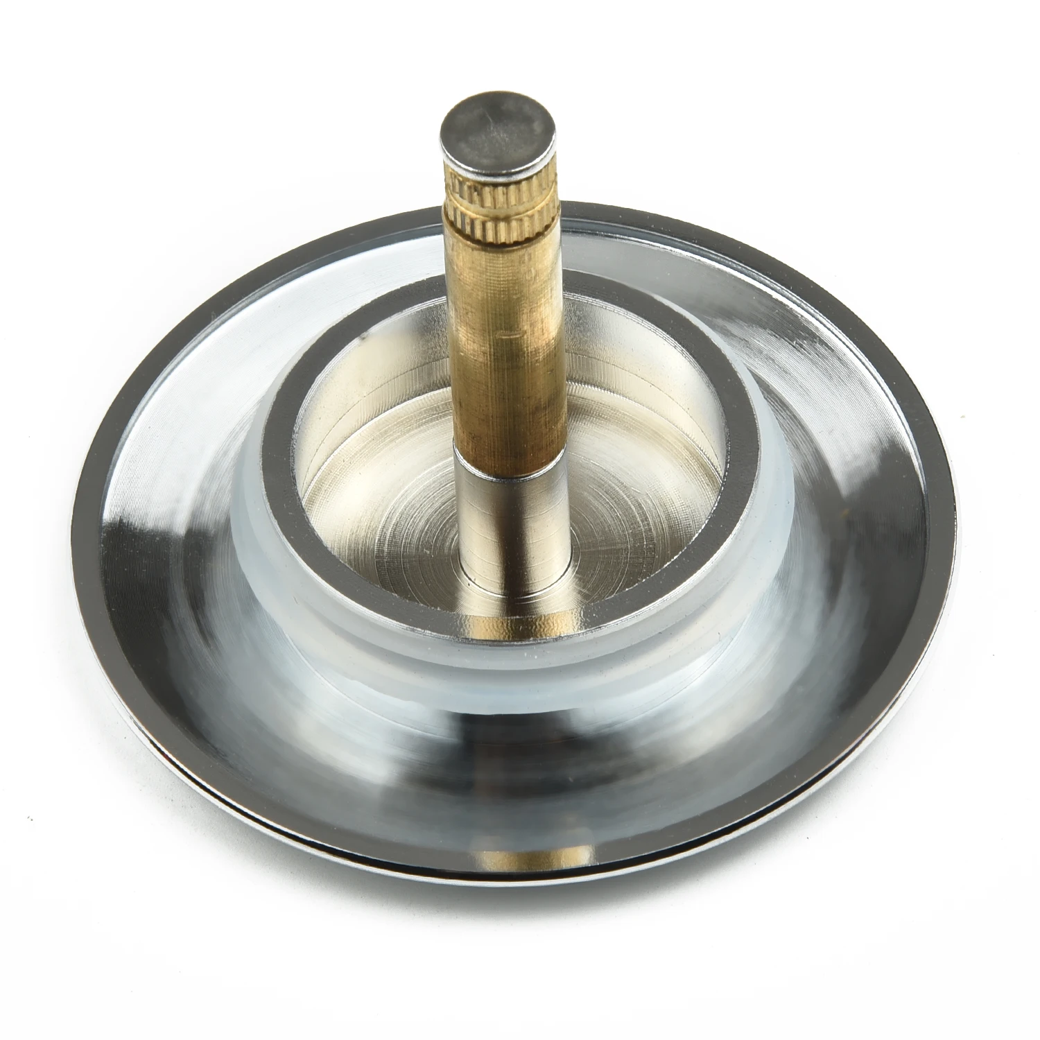 Drain Stopper 70mm Bathtub Basin Waste Pop-Up Plug for Most Sinks Bath Tubs