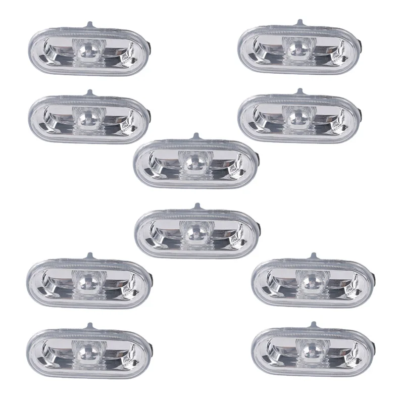 

10 pcs Outside Car Body Turn Signal Light Prompt Lamp For VW Golf 4 MK4 Jetta Bora GTI Rabbit Passat B5 Seat Polo Leon 5XD949117