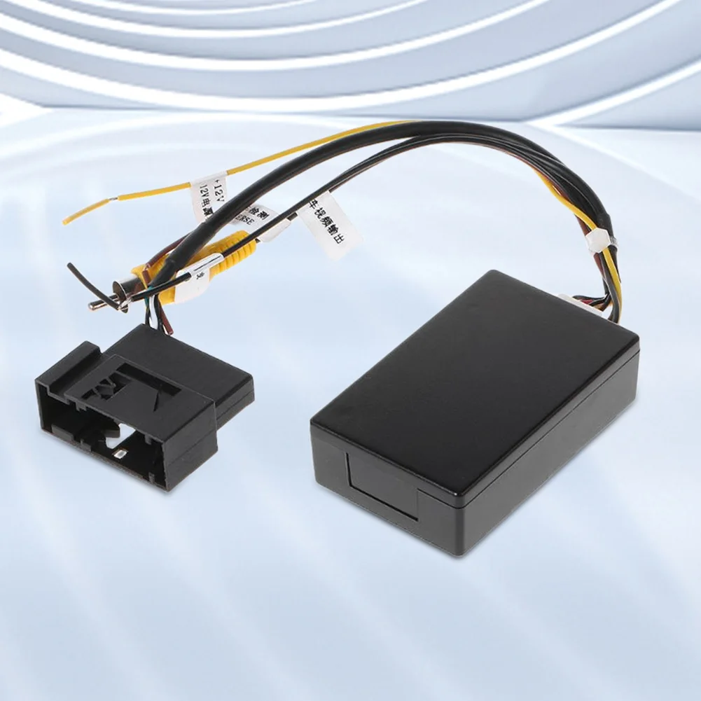 Kamera Mundur Mobil 12V untuk VW RCD510/RNS510/RNS315 Dekoder Kamera Mundur RGB Ke RCA AV CVBS Konverter Sinyal Dekoder Box