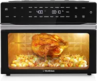 Large Air Fryer, 19-In-1 Air Fryer Toaster Oven Combo with Rotisserie and Dehydrator, Digital Convection Oven Countertop Airfrye 1