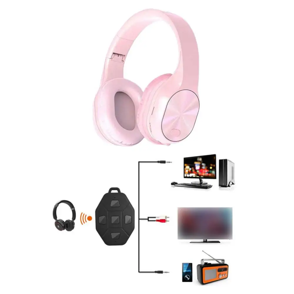 

Stereophone No Delay Soft Fashion Not Tying The Head Atmosphere Stereo Wireless Headphones Clear Sound Quality Comfortable