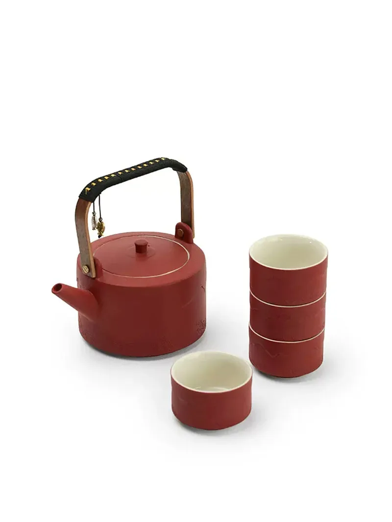 Wedding Tea Set as a Gift for newlyweds at home, High-end Creative Gift, Kung Fu Tea Set
