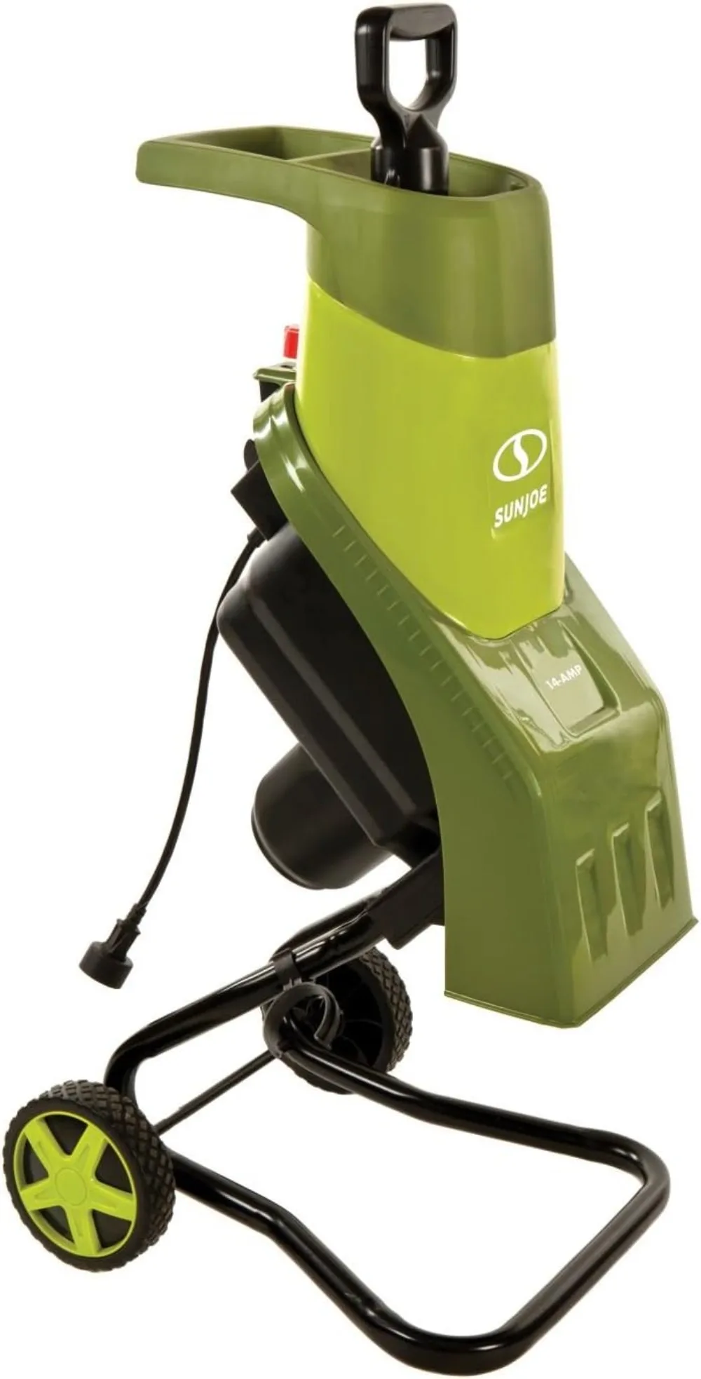 

CJ601E Electric Wood Chipper/Shredder, 14-Amp, 16:1 Reduction, Green