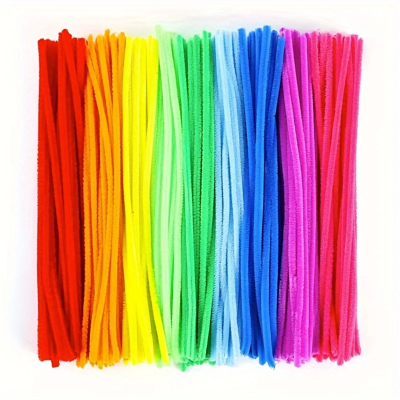 100-Pcs-Multi-Color-Pipe-Cleaners-Pipe-Cleaners-for-Crafts-Pipe-Cleaner ...