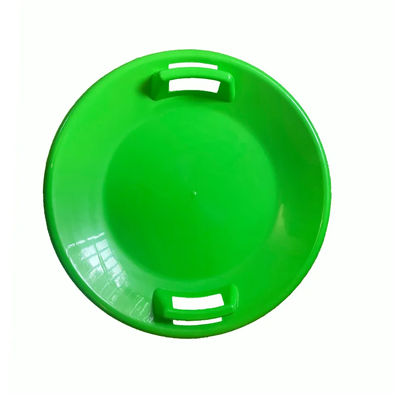 Heavy-Duty Downhill Flying Saucer Round Disc Plastic Winter Outdoor Cold Resistant Snow Sledge