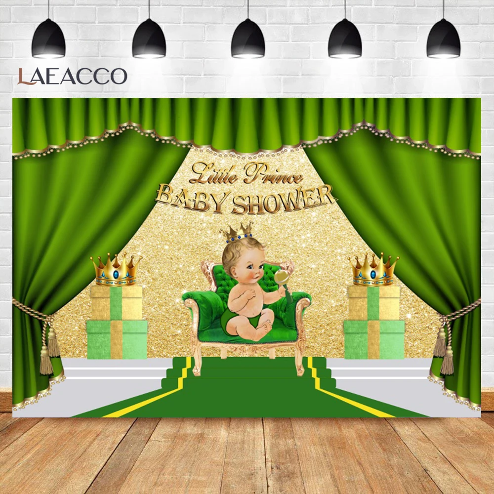 Newborn Baby Shower Party Backdrop Prince Princess 1st Birthday