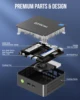 GMKtec Mini Pc GMK G3 PLUS NUCBOX Windows 11 Pro Alder Lake N150 Intel 12th WiFi 6 Desktop Computer Mini Pc Work 4