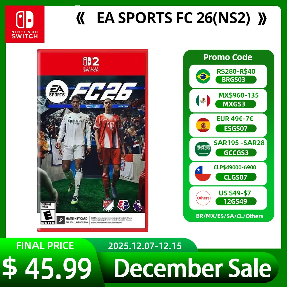 Nintendo Switch - EASPORTS FC26 - Original Cartridge Physical Card