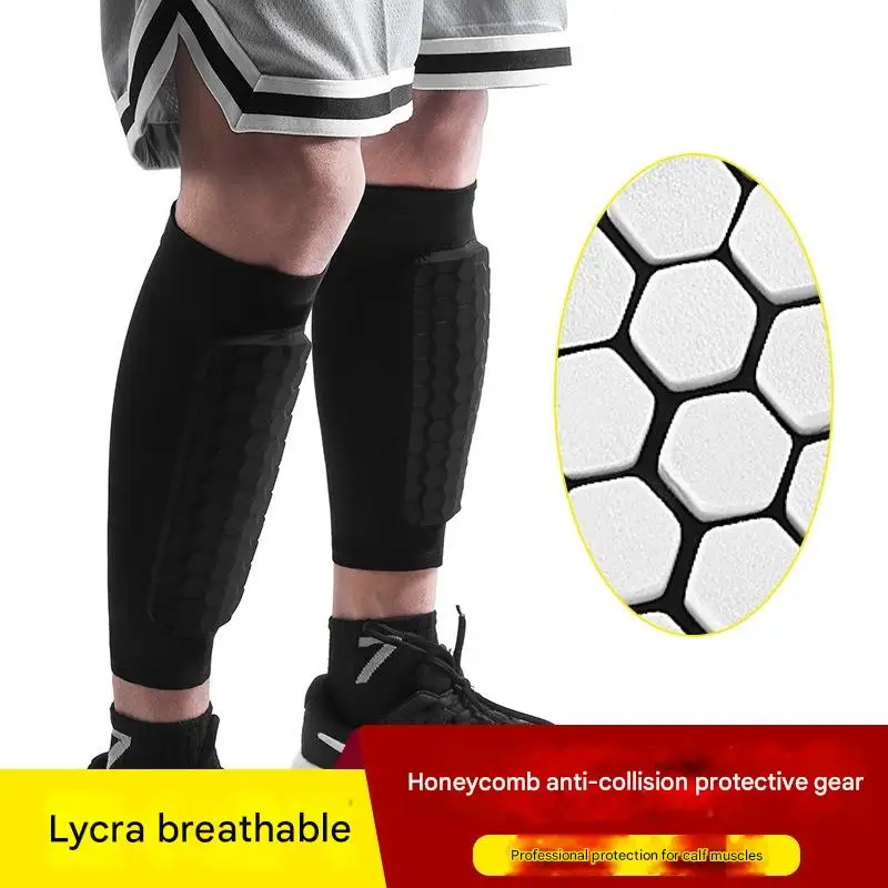 Breathable Anti Collision Football Leg Guards Socks
