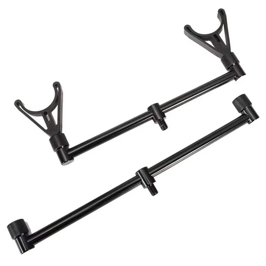 Carp Fishing Fishing Rod Pod Holder Black Buzzer Holder Anti Falling Snag Bar Ear Connector Bite Alarm Windproof Supplies Kit