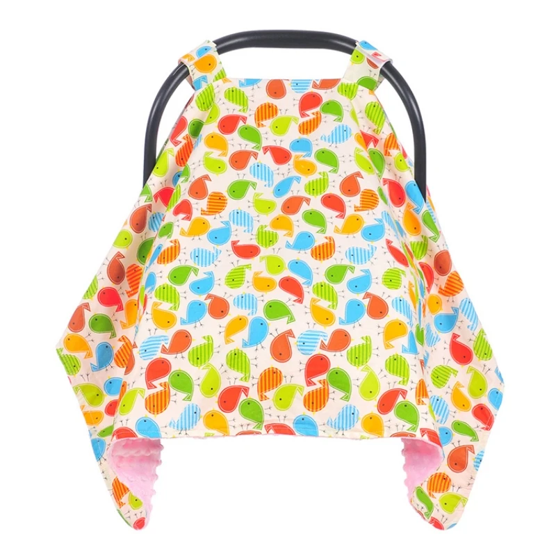 Thank u Mom Baby Carseat Conapy Baby Carrie Cover Shopping Cart Cover Multi-Use Infant Blanket
