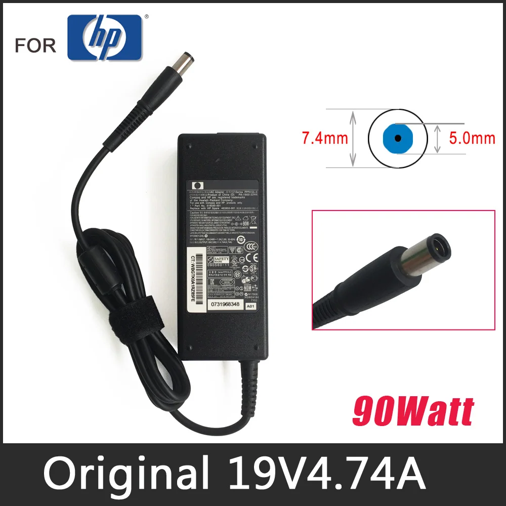 Оригинальное зарядное устройство для ноутбука HP Probook 4535S 4540s 4420S 4430s 4440s 4510S 4520s 4525S