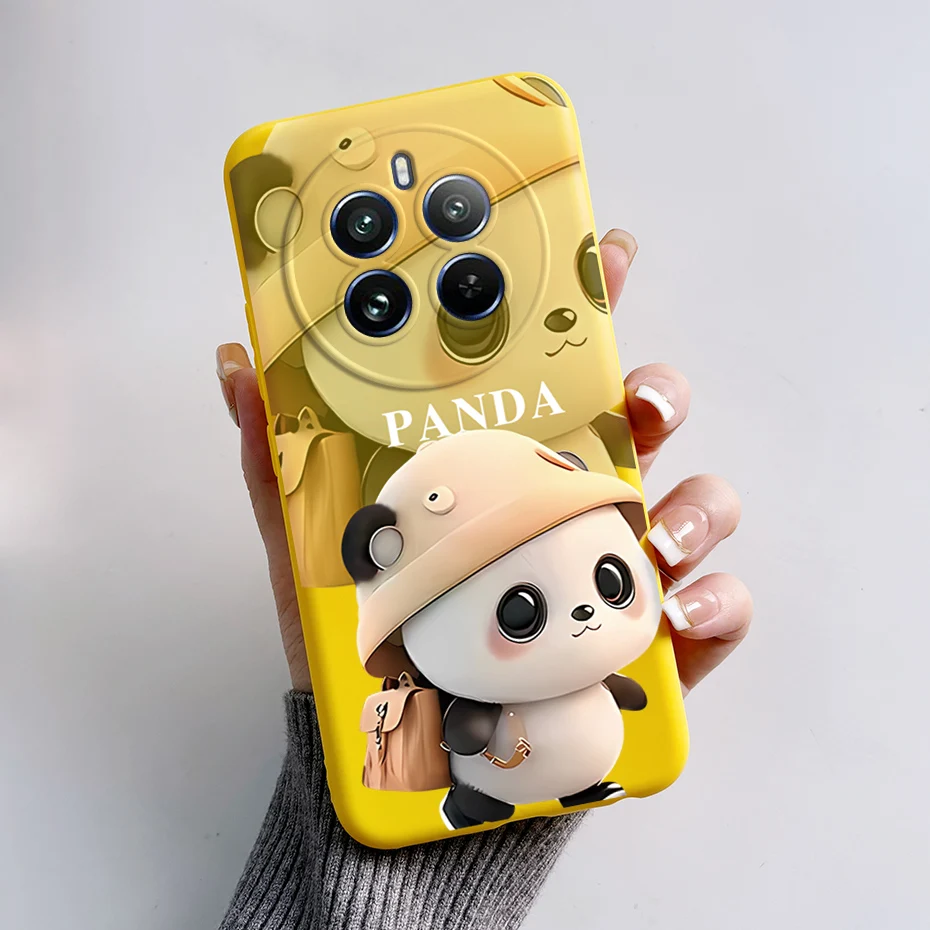 Cute Rabbit & Panda Matte Soft Protective Phone Case -
