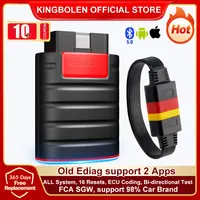 KINGBOLEN Ediag ECU Coding Active Test Car Diagnostic Tools 1 Year Free Car OBD2 Scanner Tools Code Reader PK THINKCAR THINKDIAG 1
