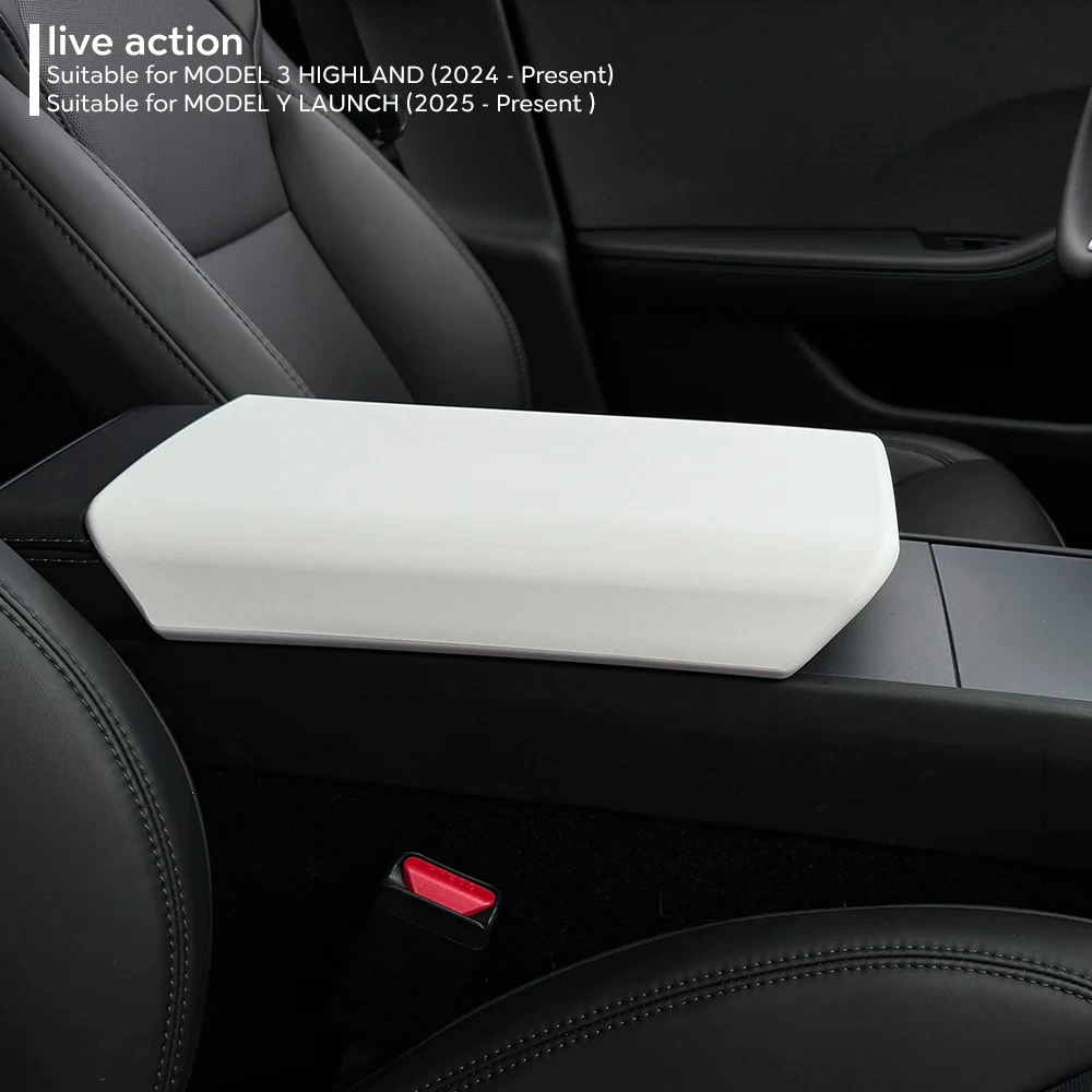 TPE Soft Case Center Console Arm Rest Lid Cover Accessories