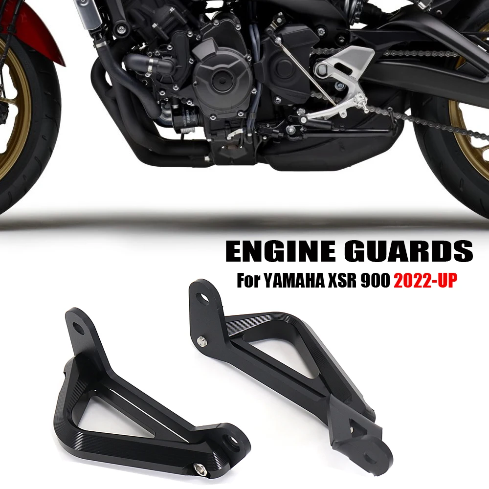

New 2022 2023 Side Engine Guard Protection Sliders Crash Pads Body Protection For YAMAHA XSR 900 XSR900 xsr900 xsr 900