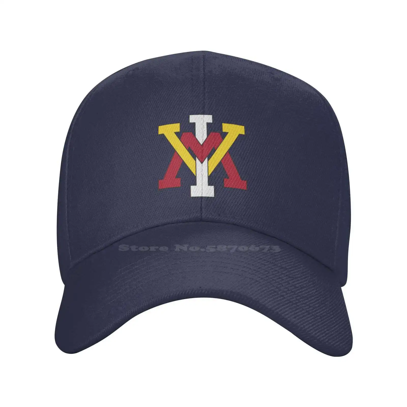 

VMI Keydets, графическая Повседневная джинсовая бейсболка с логотипом