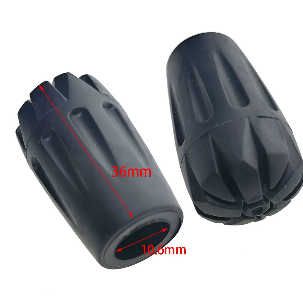 Trekking Pole Rubber Tip Nordic Walk Stick Tip Protector Cap