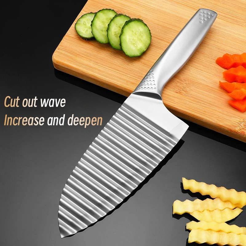 Potato Fries Cutter Vegetable Cutter Steel Handle Commercial Fries Cutting Tool
