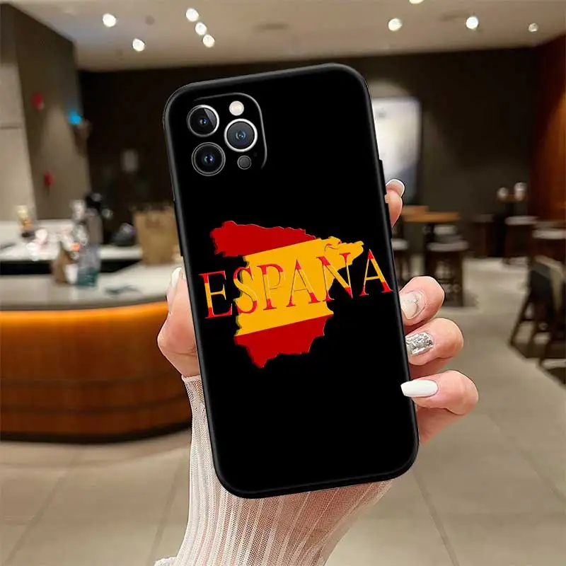 RE54 Stylish Spain Flag Phone Case - Vibrant Spanish Design