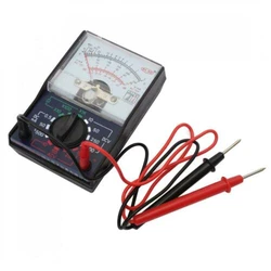 Enhanced Analog Multimeter - Handheld Voltage & Resistance Measurement Tool (As show)