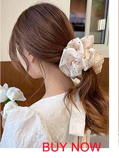 bride headband Oversized Scrunchies Big Rubber Hair Ties Elastic Hair Bands Girs Ponytail Holder Smooth Satin Scrunchie Hair Rope Headwear pink hair clips