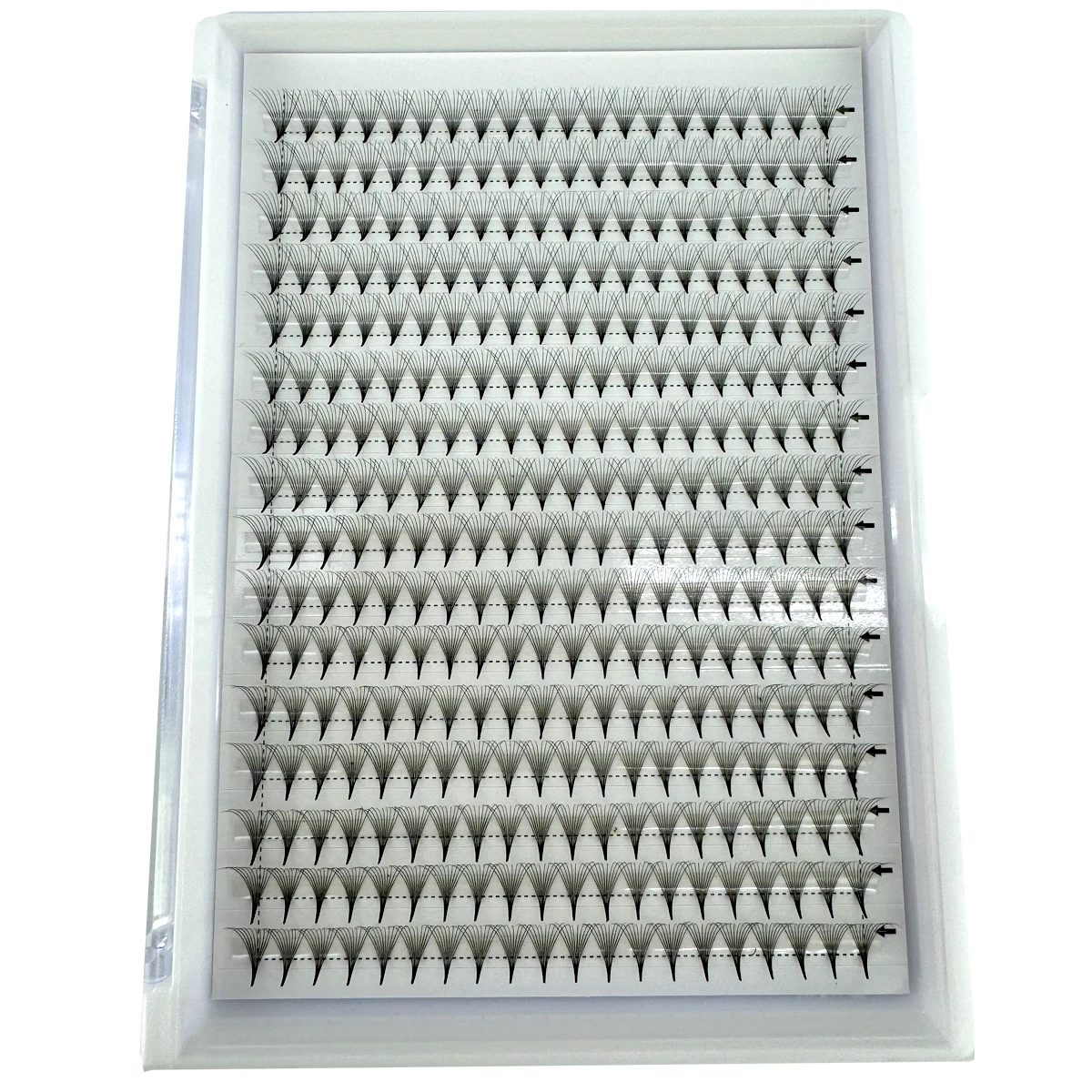 Large capacity Premade Russian Volume Fans 16lines 5D/10D Mink Eyelashes C/D curl Short Stem Lash Eyelash Extensions Supplies 5