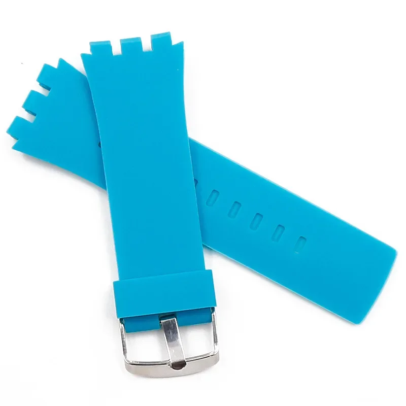 Silicone Sport Watch Strap - 24mm Replacement Wristband