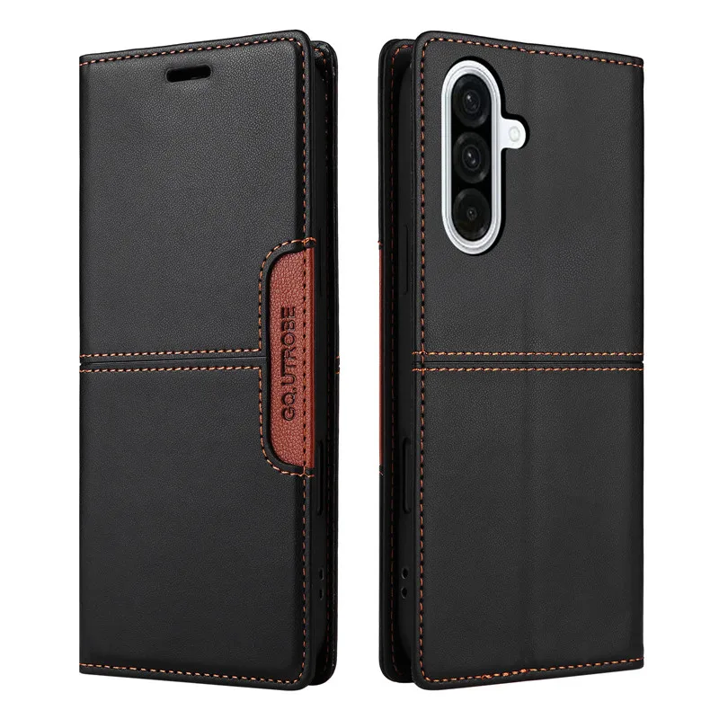 Premium Anti-Theft Leather Flip Wallet Phone Case