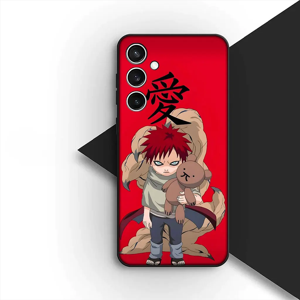 Gaara & Uchiha Sasuke Themed Phone Cover - Soft Protective Case