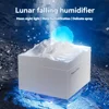 New Moonfall Humidifier Convenient Aroma Diffuser Desktop Ornament Creative Moon with Sleeping Light Night Light 1