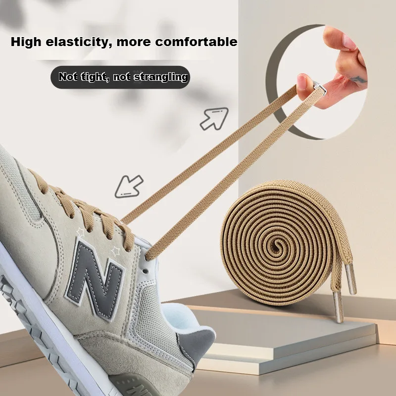 Magnetic No-Tie Elastic Shoelaces
