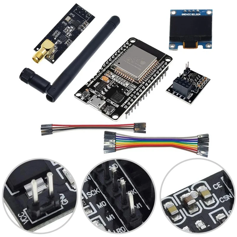 DTU DIY 키트 모듈 키트, 손쉬운 통합, 실시간 성능 모니터링, 강력한 NRF24L01 + 안테나, 높은 호환성