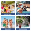 Electric Water Gun, Desert Eagle Rechargeable Automatic Squirt Guns Up to 32 FT, Outdoor Summer Toys for Kids Adults Pool Beach 4