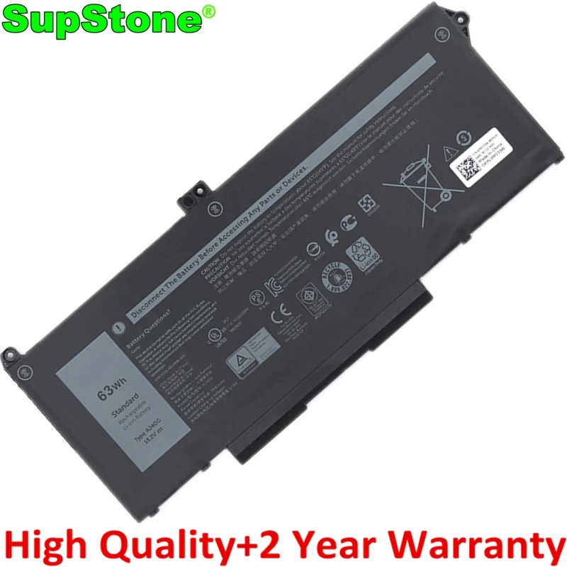 

SupStone RJ40G WY9DX Laptop Battery For Dell Latitude 5520 5420,Precision 3560,P104F P137G,01K2CF,075X16,0WK3F1,005R42
