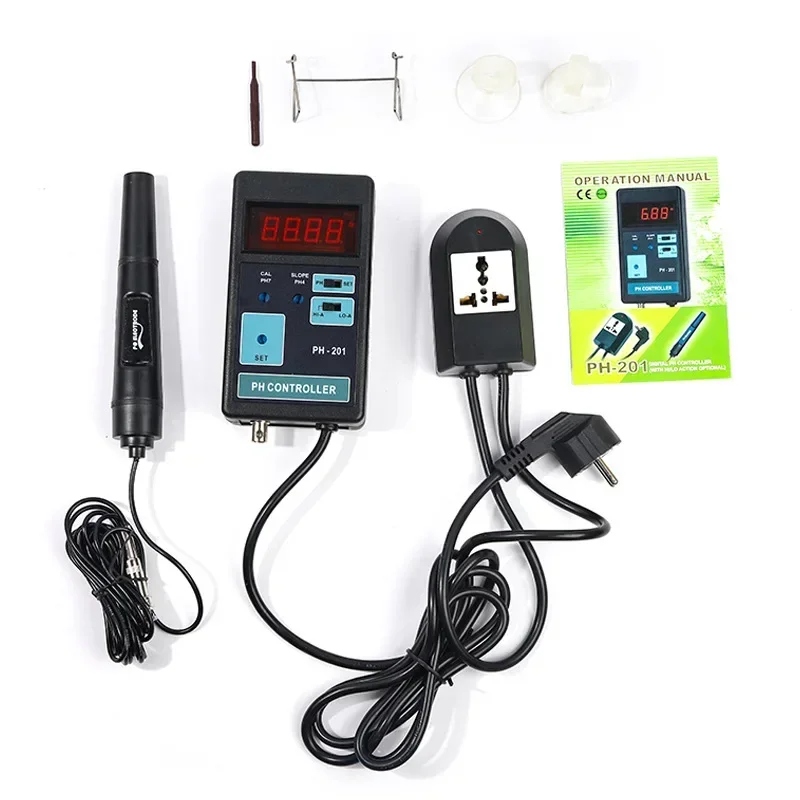 Monitor PH E Sale Per Acquario - WiFi 5 In 1 Con Sonda Per Acqua Dolce E Marina - App, Allarmi, Calibrazione Inclusa - Foto 4