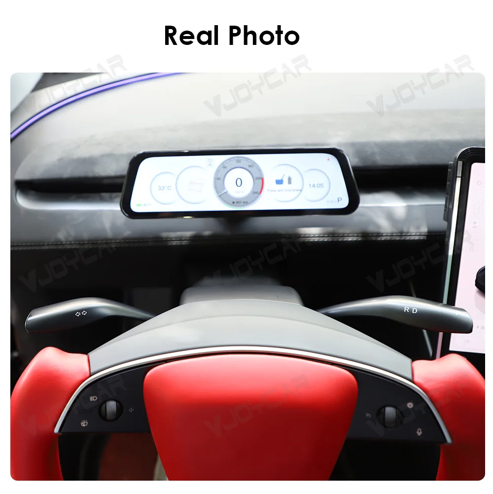 VJOYCAR Upgrade Model Y Juniper Model YL Schalthebel Physischer Schaltgriff-Kit D P R Indikator-Griff für Tesla New Y – Detail 15