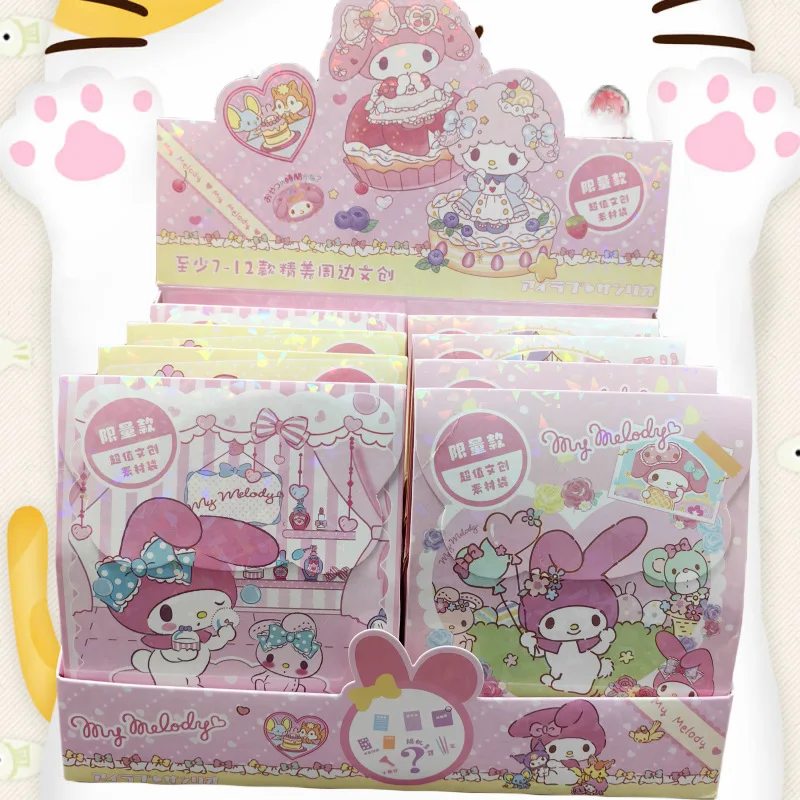 2pcs Sanrio Hellokitty Cinnamoroll Melody Kuromi Anime Classic