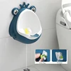 Boys Stand Vertical Pee Frog Shape Baby Toilet Urinal Kids Potty Training Urinate Infant Bathroom Wall-Mounted Urinal 3