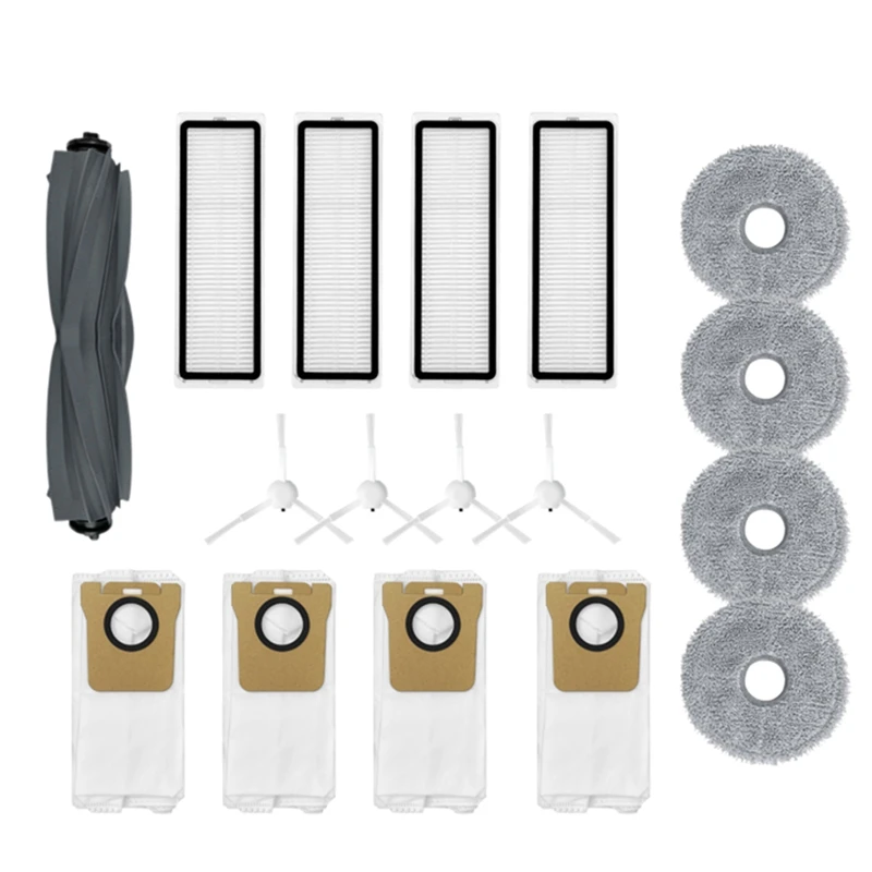 

1 компл., основная щетка, Детская тряпка, тряпка, запасные части, аксессуары для Dreame X20 Pro / PLUS