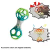 Baby Teether Rattle & Shake Barbell Toy, Ages 3 Months and Up(Random Color） 3