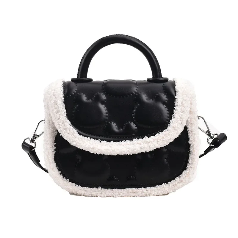 Mini Shoulder Bags NEW Autumn Winter Simple Commuter Crossbody Bag Underarm Sweet Girls Casual Purses Unique Design Handbags