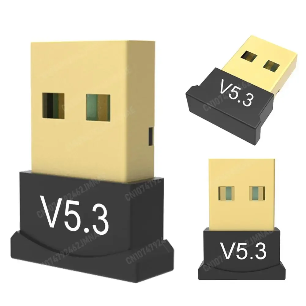 USB 블루투스 호환 5.3 어댑터 지지대, 윈도우 11, 10/8.1, 음악 리시버 ..