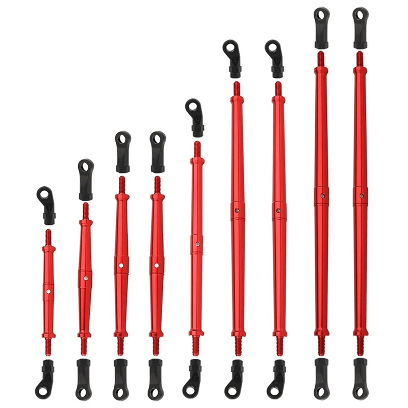 

Комплект металлических звеньев Подвески 9 шт., комплект звеньев шасси для Axial SCX10 III JT Gladiator 1/10, детали для РУ гусеничного автомобиля