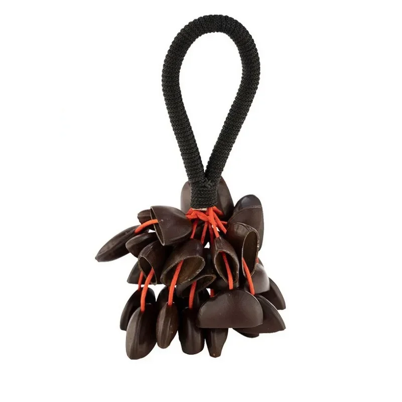 Children percussion instruments fruit shell rattle nut wind ring sound bundle accompaniment healing bells relax the body musical percussion instruments