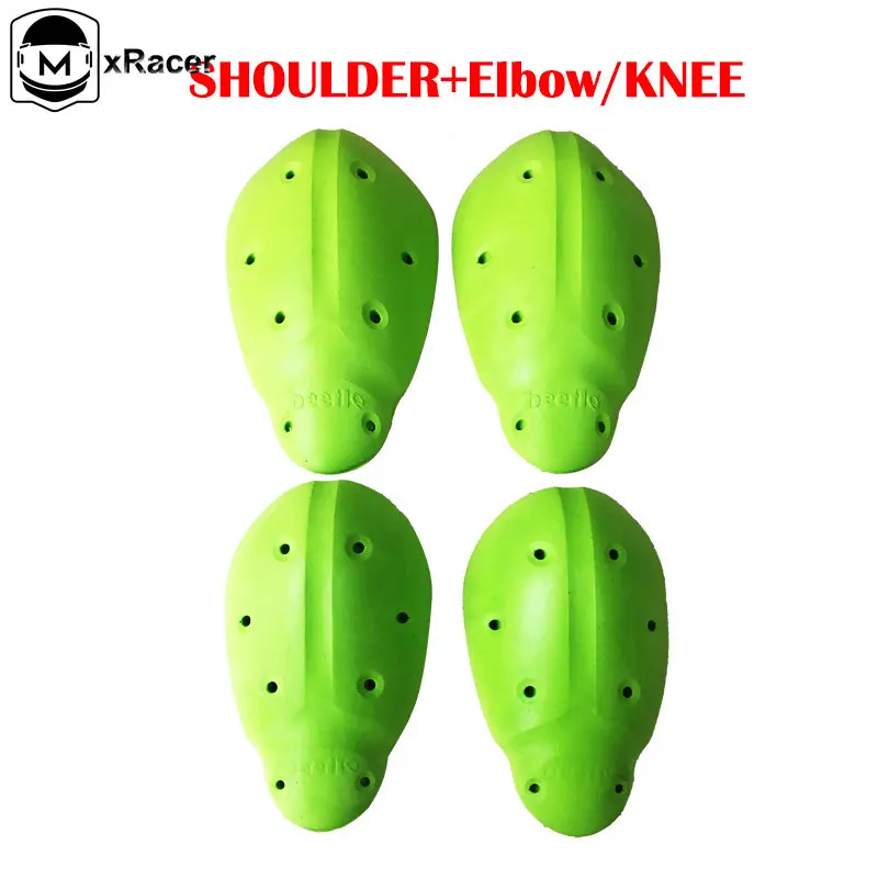 Moto Cross Motorcycle Back Elbow Knee Shoulder Protector Jacket Insert Gear Armor Motocross Racing CE Protect Protection Pad motorcycle jacket motocross gear set motorcycle protector motorcycle knee brace